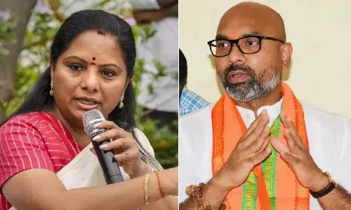 KCR, KTR, Kavitha, BJP MP Aravind , Telangana, Telangana Polls