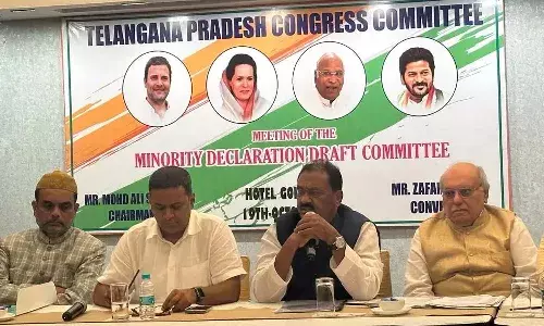 Congress, Shabbir Ali,minority declaration, Telangana