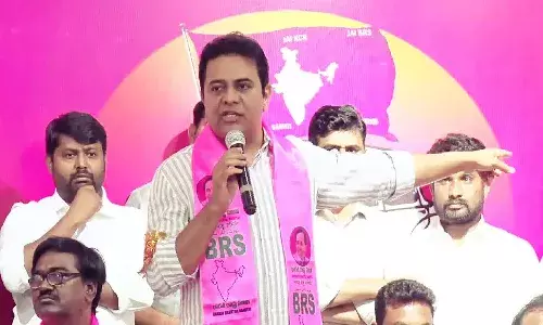 telangana, elections, ktr tweet,  congress,
