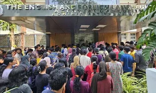 Hyderabad, EFLU, Students protest,  SPARSH