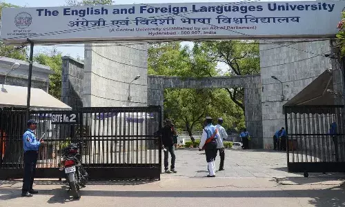 EFLU, Dussehra vacations, students protest,Hyderabad