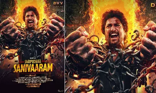 Tollywood, Nani, saripodhaa sanivaaram, DVV