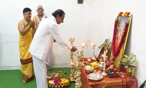 dussehra, celebrations,  pragathi bhavan, cm kcr,