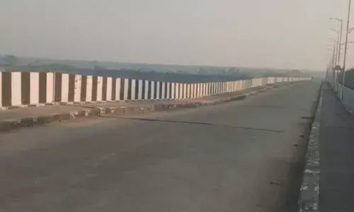 Telangana Police, Medigadda Laxmi barrage , Jayashankar Bhupalpally , Kaleshwaram Lift Irrigation Project