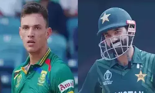 world cup-2023, PAK vs SA, Heated conversation, Jansen, Rizwan,