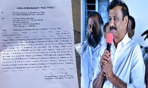 murder attempt, kotha prabhakar, security increased, political leaders,