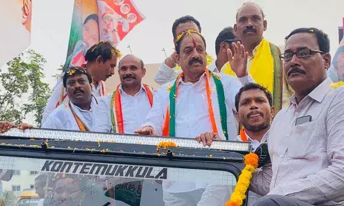 Congress leader, Thummala Nagewar Rao, Khammam, TDP Office