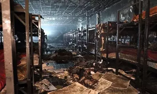 iran, fire accident, 32 died,