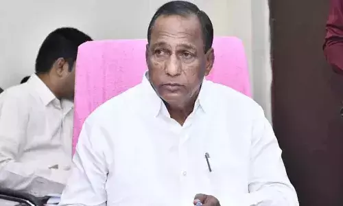 minister malla reddy, meet the press, brs, telangana,