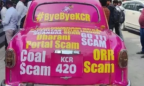 Telangana Congress’ Pink Car Strategy