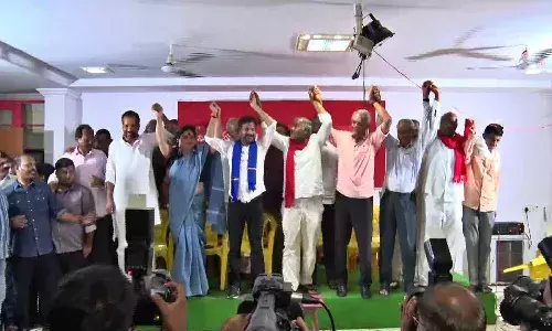 CPI, alliance,  Congress, Kothagudem, telangana,