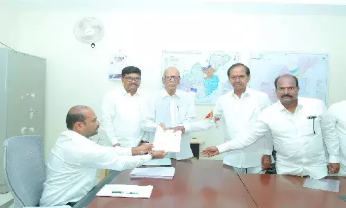 telangana, elections, cm kcr, nomination affidavit,