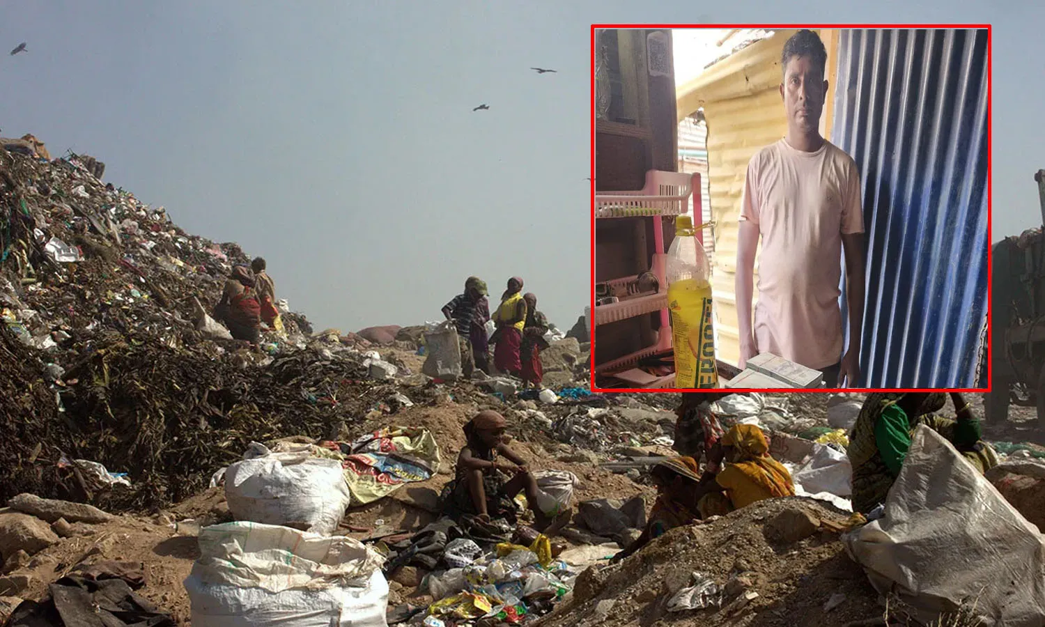 25 crore currency, found,  garbage collector,