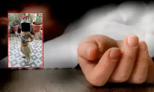 girl died, school bus, hyderabad,