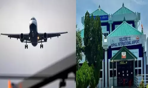 manipur, imphal, airport, closed,   drones,