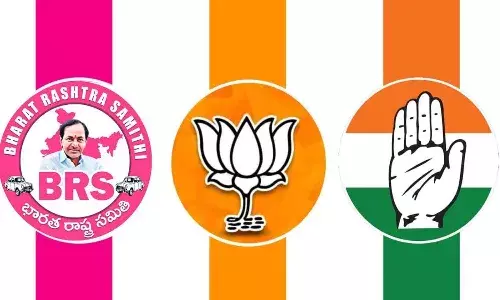 Congress, BJP leaders, Telangana, campaigning