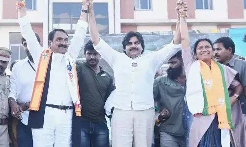 Pawan Kalyan, campaign, JSP BJP alliance, Hanamkonda, Telangana Polls