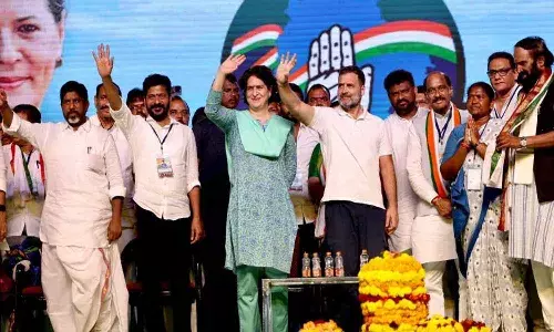 కాంగ్రెస్ దూకుడు.. నేడు 11 నియోజ‌క‌వ‌ర్గాల్లో రాహుల్‌, ప్రియాంక, రేవంత్‌ల ప్ర‌చారం