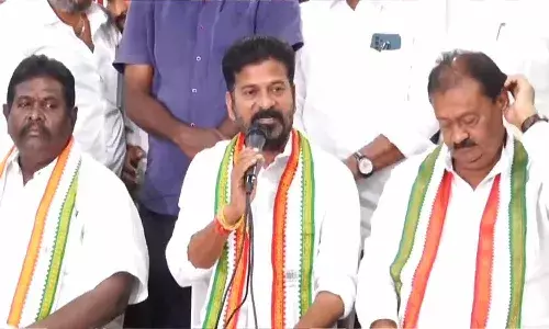 సంతోషంగా ఉంది.. అందుకే కేసీఆర్ ప్రెస్ మీట్ పెట్టలేదు : రేవంత్