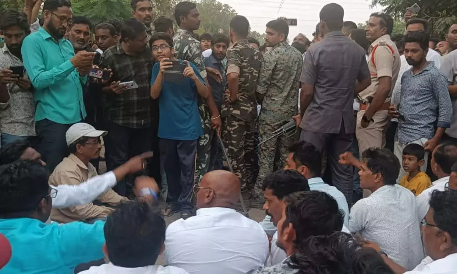 Poll violence, Kagaznagar, BSP ,vote rigging, BRS