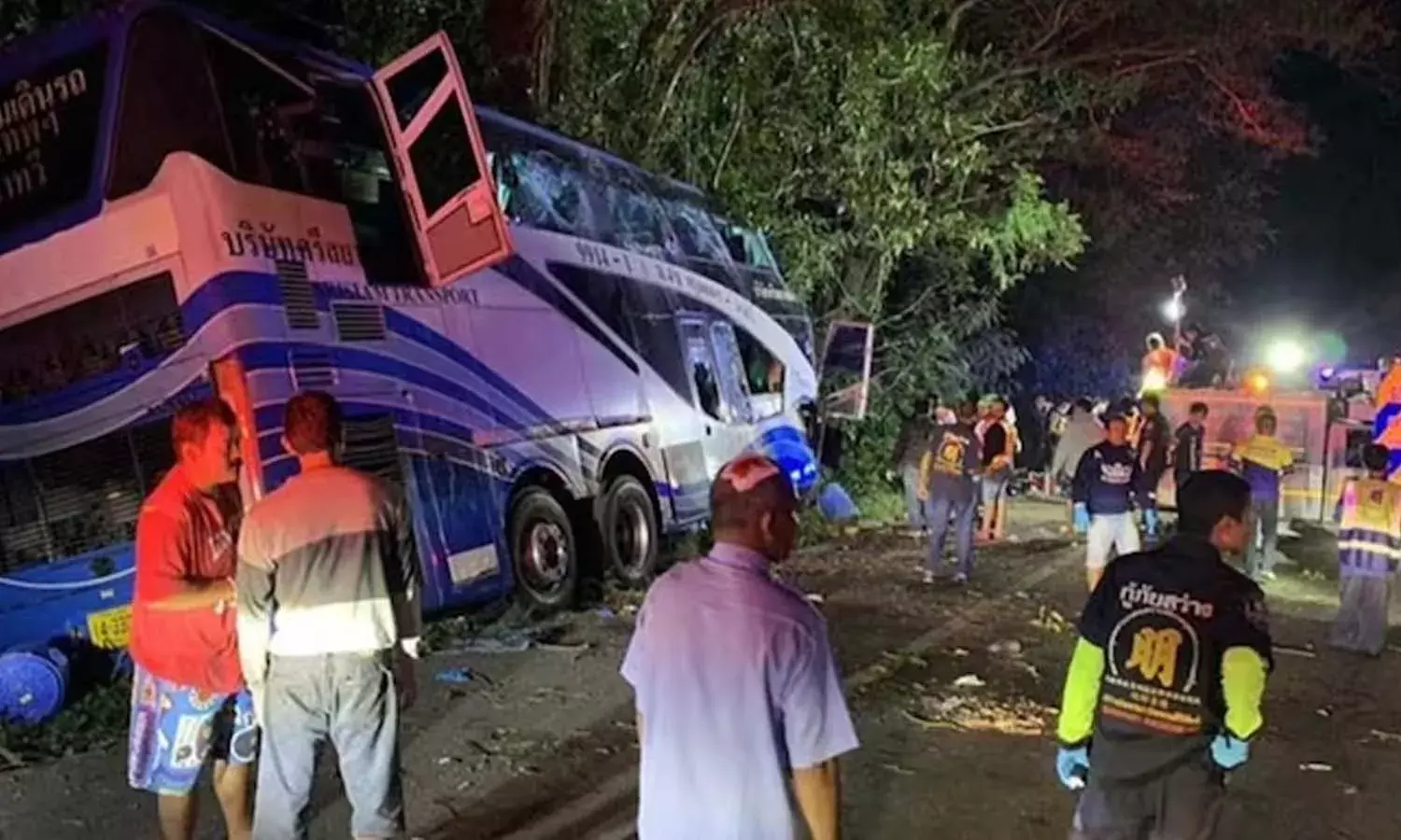 Thailand, bus Accident, Prachuap Khiri Khan