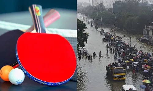 200 young paddlers, Vijayawada, Cyclone, Michaung
