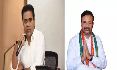 telangana, congress, it minister, social media ,