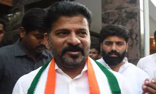 revanth reddy, resign,  mp post, congress, telangana ,