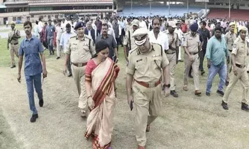traffic restrictions,  lb stadium, hyderabad ,