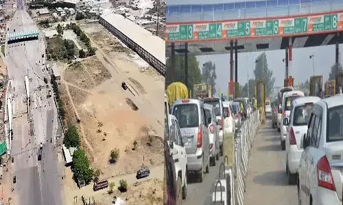 fake tollgate,  gujarat, five arrested ,