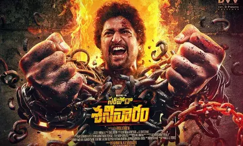 Nani, Saripoda Sanivaram, Tollywood, SJ Surya