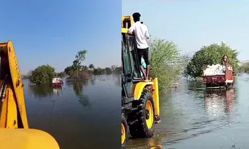 Google map, wrong direction, van, Gauravelli project, Siddipet