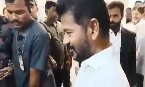 cm revanth reddy, hospital, viral video,