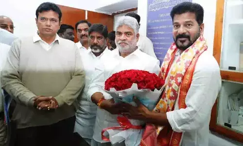 తెలంగాణ శాసనసభ స్పీకర్గా గడ్డం ప్రసాద్కుమార్ ఏకగ్రీవ ఎన్నిక