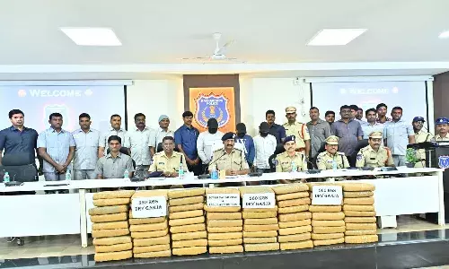 hyderabad, police,  drugs, four arrest ,