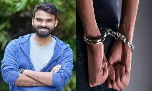 youtuber, chandu sai, arrest,  narsingi police,