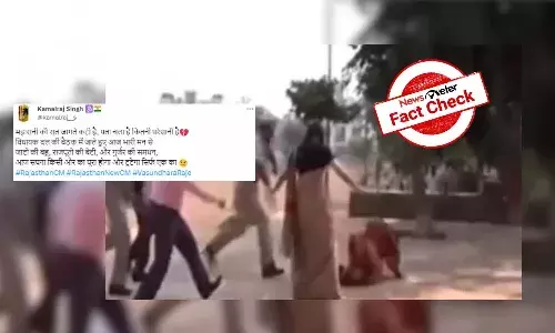 NewsMeterFactCheck, Vasundhara Raje, Rajasthan