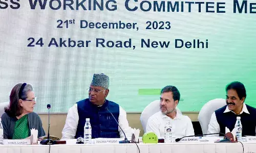 mallikarjun kharge, cwc meeting, delhi,