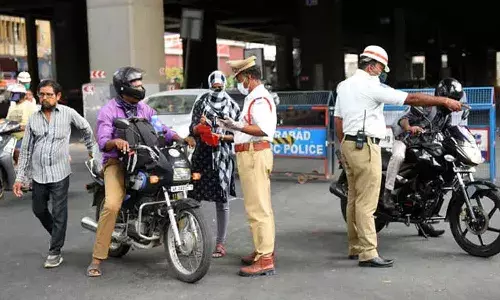 telangana, traffic , challan, special offer,