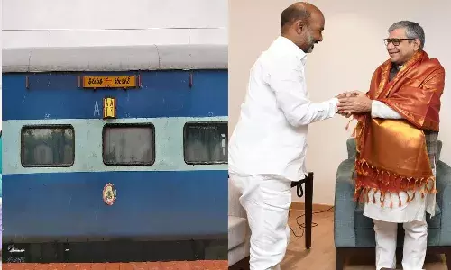 bjp, mp bandi sanjay,  railway minister,  delhi,