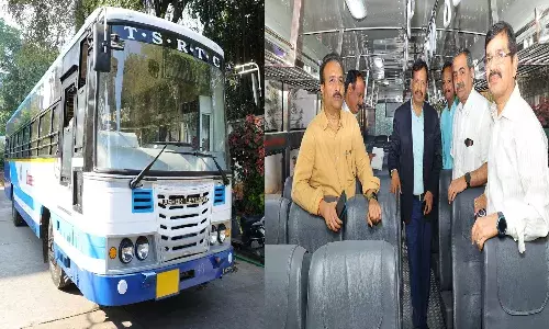 tsrtc, 200 new buses, md sajjanar, bus bhavan,