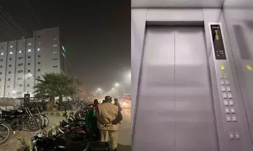 uttar pradesh, lift collapse, noida, it employees ,