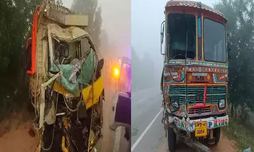 nalgonda, road accident, six people dead ,