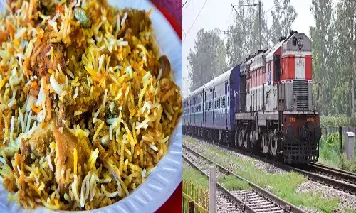 Nine people,  ill,  biryani,  train,