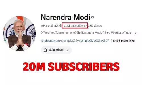 యూట్యూబ్లో అరుదైన రికార్డ్.. తొలి గ్లోబల్ లీడర్గా నిలిచిన ప్రధాని మోదీ..!
