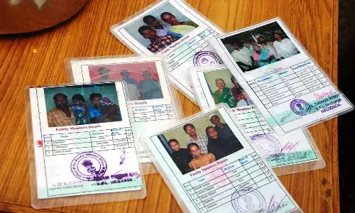 ration card, Telangana, Prajapalana, Sridhar babu