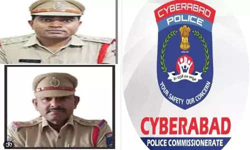 police, suspended,  cyberabad,