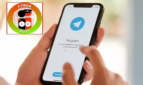 warning,  telegram, movies,  cyber dost,