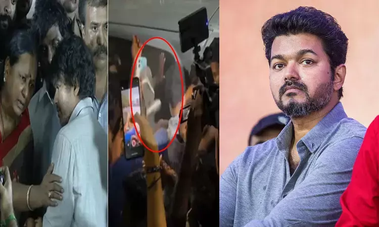 slipper, attack,   hero vijay, kollywood ,