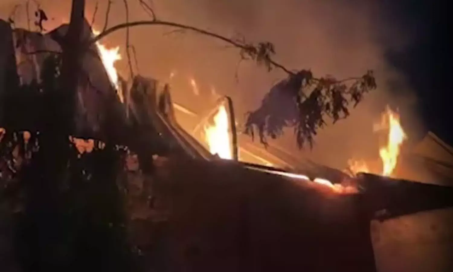 Massive Fire, Gloves Factory, Maharashtra, Aurangabad